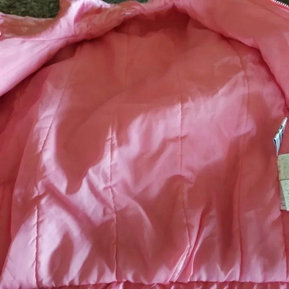Vintage Stylman Barbie Hot Pink Ski Puffer Jacket S - Picture 5 of 13